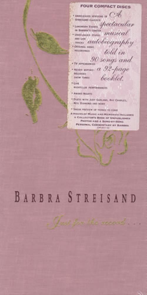 洋楽 CD BARBRA STREISAND  Just for the record Barbra Streisand - Just For The Record - Amazon.com Music